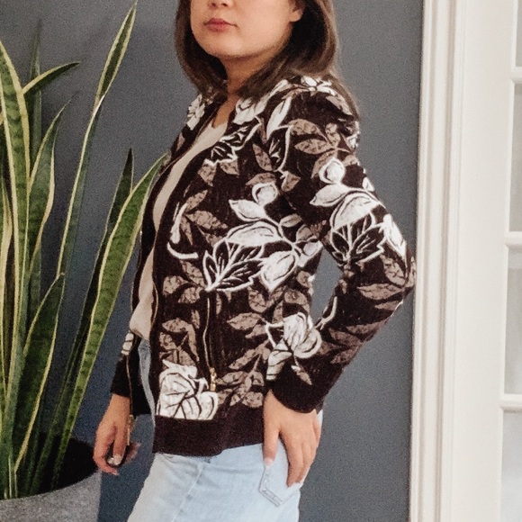 ST. John Yellow label Knit Hooded zip Sweater. Size‎ S - Picture 2 of 10